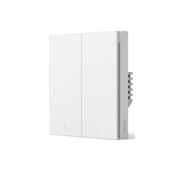 Aqara Smart Wall Switch H1 With Neutral Double Rocker Aqara Smart Wall Switch H1 With Neutral Double Rocker